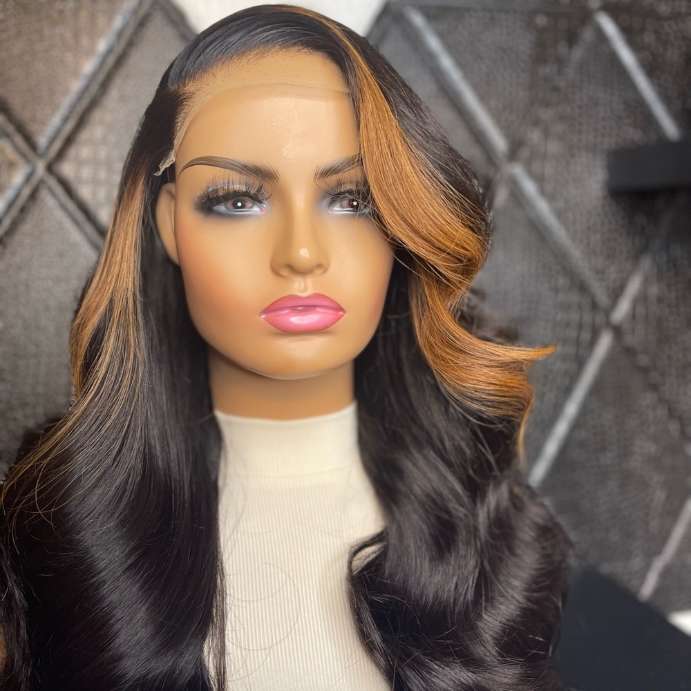 7x5 100% Human Hair 22” Wig